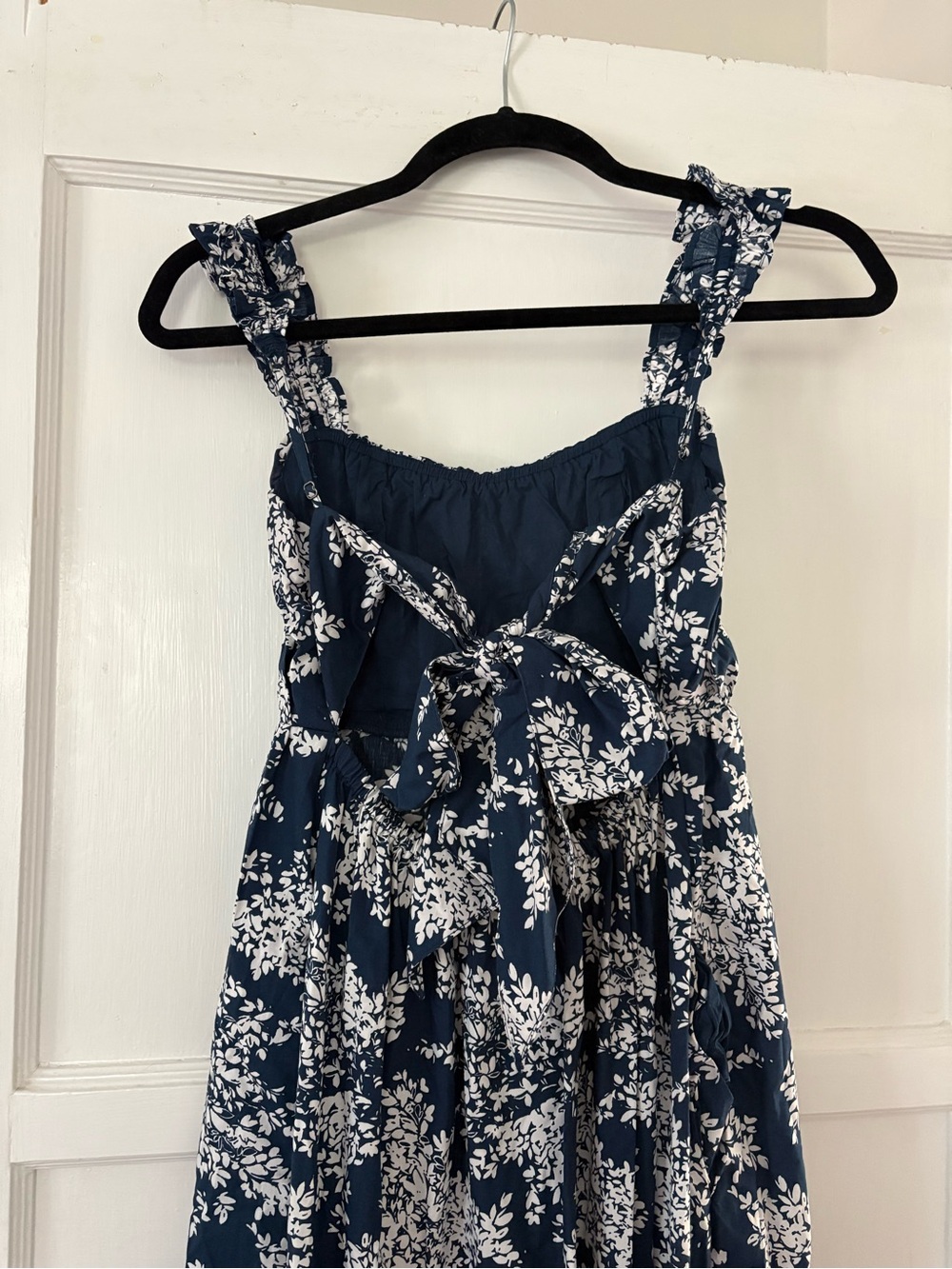 Abercrombie Bow Back Poplin Maxi Dress - Picture 3 of 4